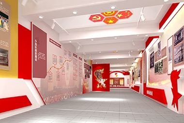 濮阳红色展览馆设计--少先队展馆